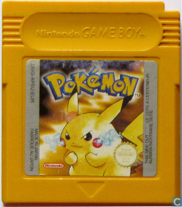 gameboy pokemon special pikachu edition